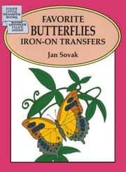 Cover of: Favorite Butterflies Iron-on Transfers by Jan Sovak