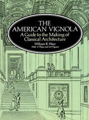 Cover of: The American Vignola