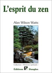 Cover of: L'Esprit du zen by Alan Watts