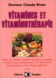 Cover of: Vitamines et vitaminothérapie