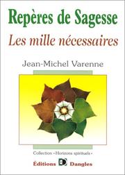 Cover of: Repères de sagesse : Les Mille Nécessaires