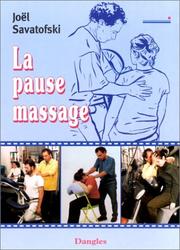Cover of: La Pause massage