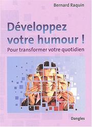 Cover of: Developpez votre humour