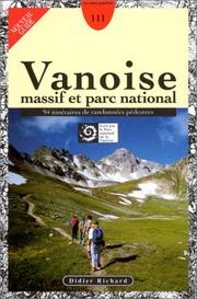 Cover of: Vanoise  by Didier Richard