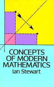 Cover of: Concepts of modern mathematics by Ian Stewart.