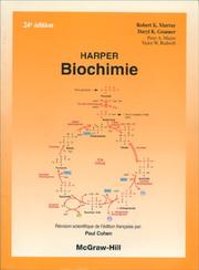Cover of: Harper's Biochimie