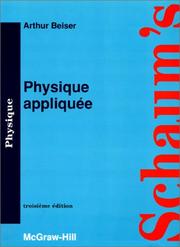 Cover of: Physique appliquée