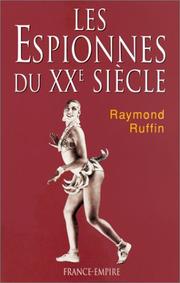 Cover of: Les espionnes du XXe siècle