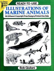 Cover of: Ready-to-Use Illustrations of Marine Animals: 96 Different Copyright-Free Designs Printed One Side