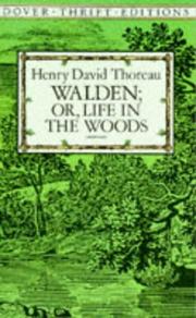 Cover of: Walden, or, Life in the woods