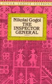 Cover of: The Inspector General by Николай Васильевич Гоголь