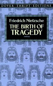 Cover of: Die Geburt der Tragödie