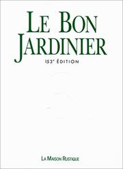 Cover of: Le bon jardinier, tome 3