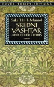 Cover of: Sredni Vashtar, and other stories