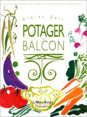 Cover of: Potager au balcon