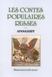 Cover of: Les Contes populaires russes by Afanassiev, Lise Gruel-Apert