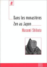 Cover of: Dans les monastères zen au Japon
