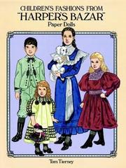 Cover of: Children's Fashions from "Harper's Bazar" Paper Dolls