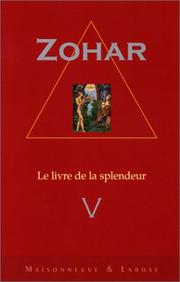 Cover of: Zohar V by Leon de M