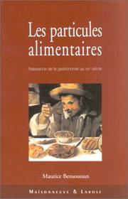 Cover of: Les particules alimentaires by M. Bensoussan