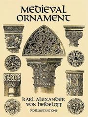 Cover of: Medieval Ornament: 950 Illustrations (Dover Pictorial Archive Series)