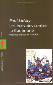 Cover of: Les écrivains contre la Commune