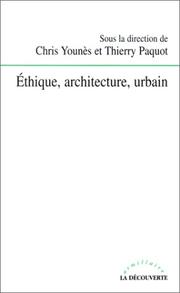 Cover of: Ethique, architecture, urbain