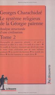 Cover of: Le système religieux de la Géorgie païenne, tome 2