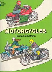 Cover of: Motorcycles Coloring Book by Bruce LaFontaine
