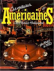 Cover of: Les voitures américaines, les années Hollywood de 1940 à 1950