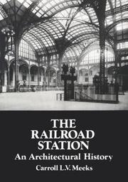 Cover of: The railroad station: an architectural history