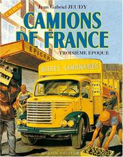 Cover of: Camions de France by Jean-Gabriel Jeudy