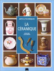 Cover of: La céramique