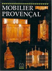 Cover of: Mobilier Provencal