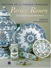 Cover of: Paris, Rouen by Dorothée Guillemé-Brulon