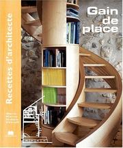 Cover of: Gain de place