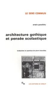 Cover of: Architecture gothique et pensée scolastique