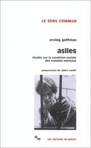 Cover of: Asiles  by Erving Goffman, Robert Castel