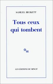 Tous ceux qui tombent by Samuel Beckett