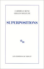 Cover of: Superpositions by Gilles Deleuze