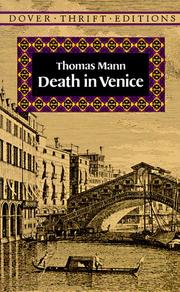 Cover of: Death in Venice