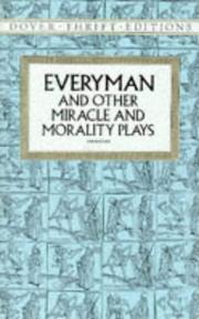 Cover of: Everyman, and other miracle and morality plays