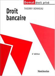 Cover of: Droit bancaire, 4e édition