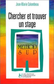 Chercher et trouver un stage by J.-M. Colombeau