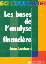 Cover of: Les bases de l'analyse financière