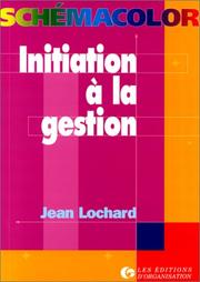 Cover of: Initiation à la gestion