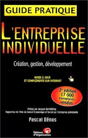 Cover of: Guide pratique de l'entreprise individuelle