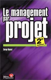 Cover of: Le Management par projet