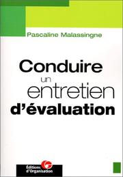 Cover of: Conduire un entretien d'évaluation