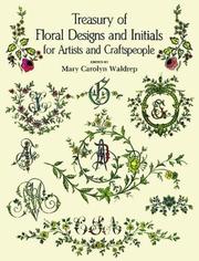 Cover of: Treasury of floral designs and initials for artists and craftspeople